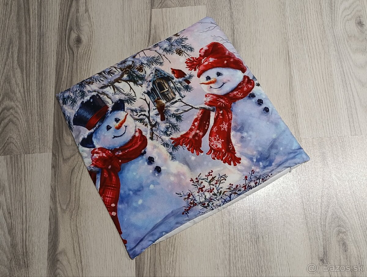 Vianočné zimné obliečky na vankúše