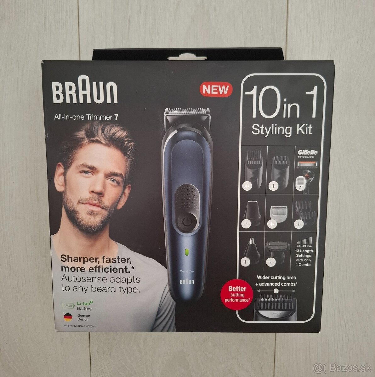Braun All in on Trimmer 7 10 in 1 Styling kit