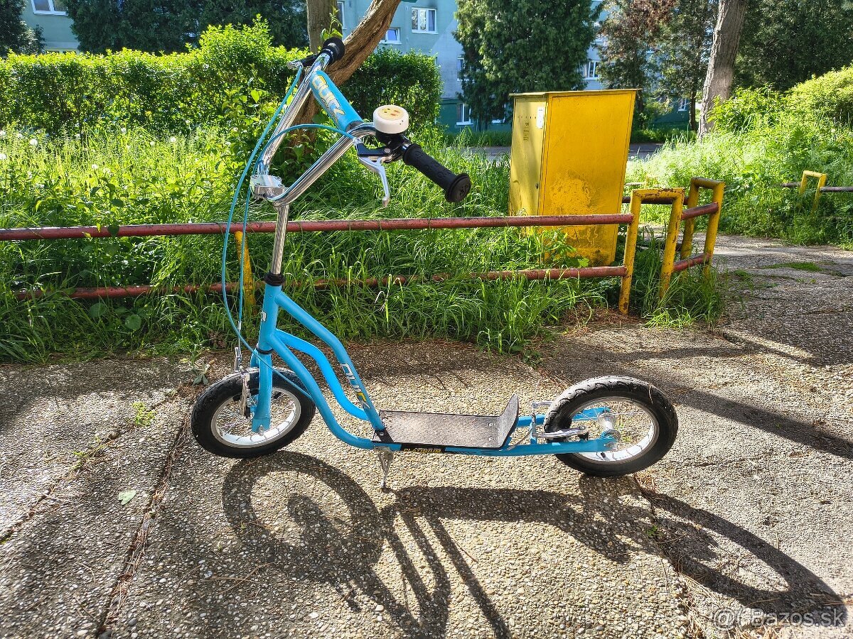 Horsky bicyk a kolobezka