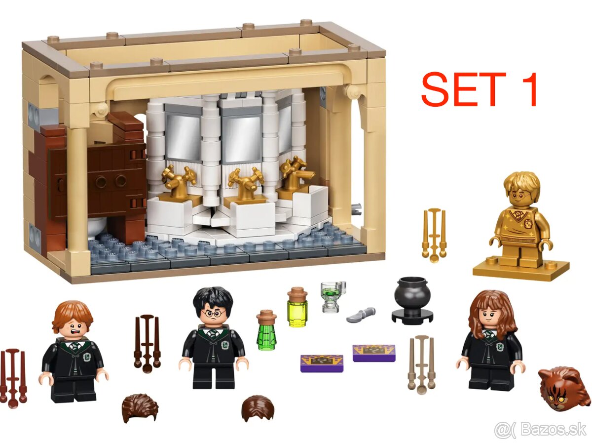Harry Potter stavebnice 4 + figúrky - typ lego - nové