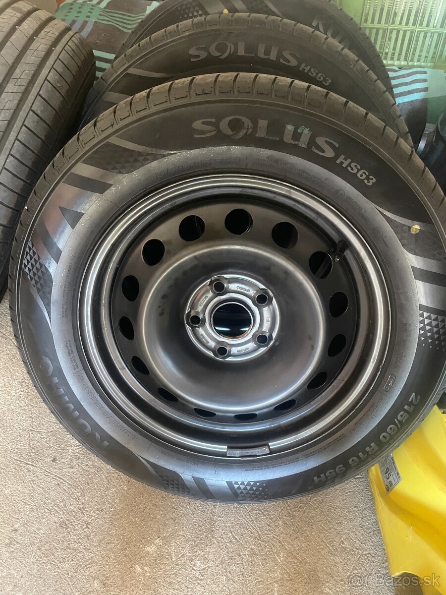 Predám novú sadu pneumatík 215/60 R16 95H