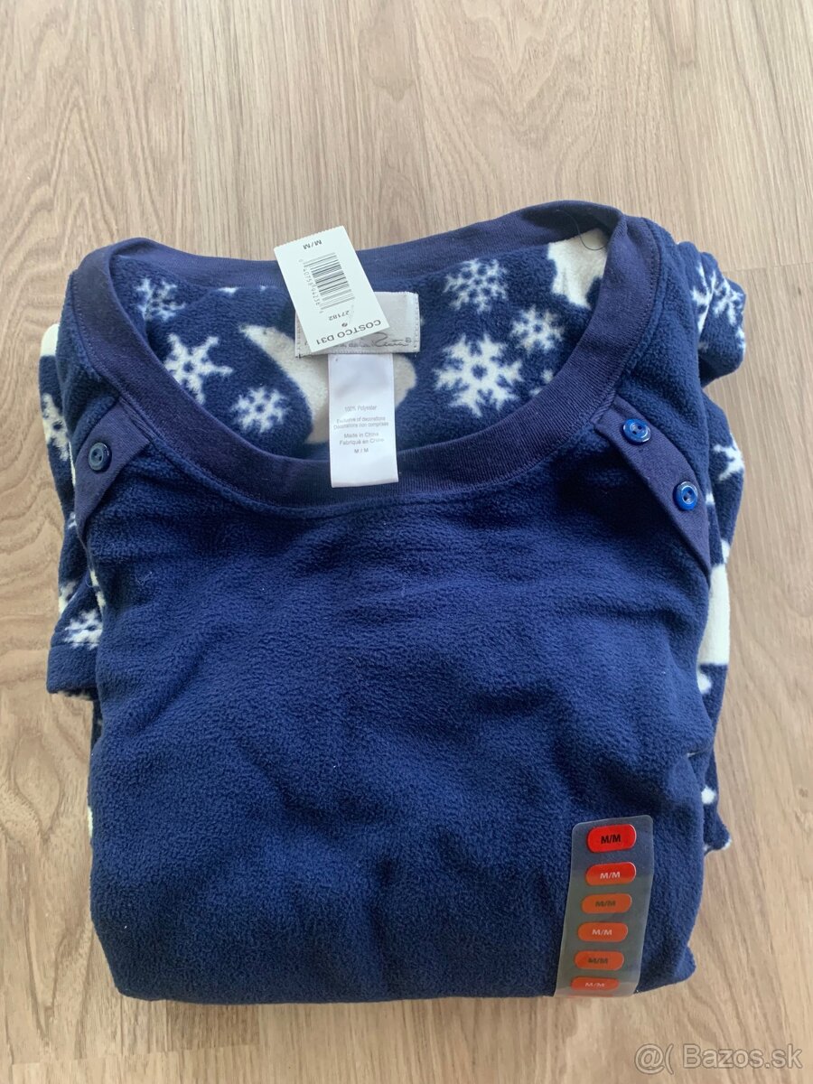 Zimné dámske pyžamo