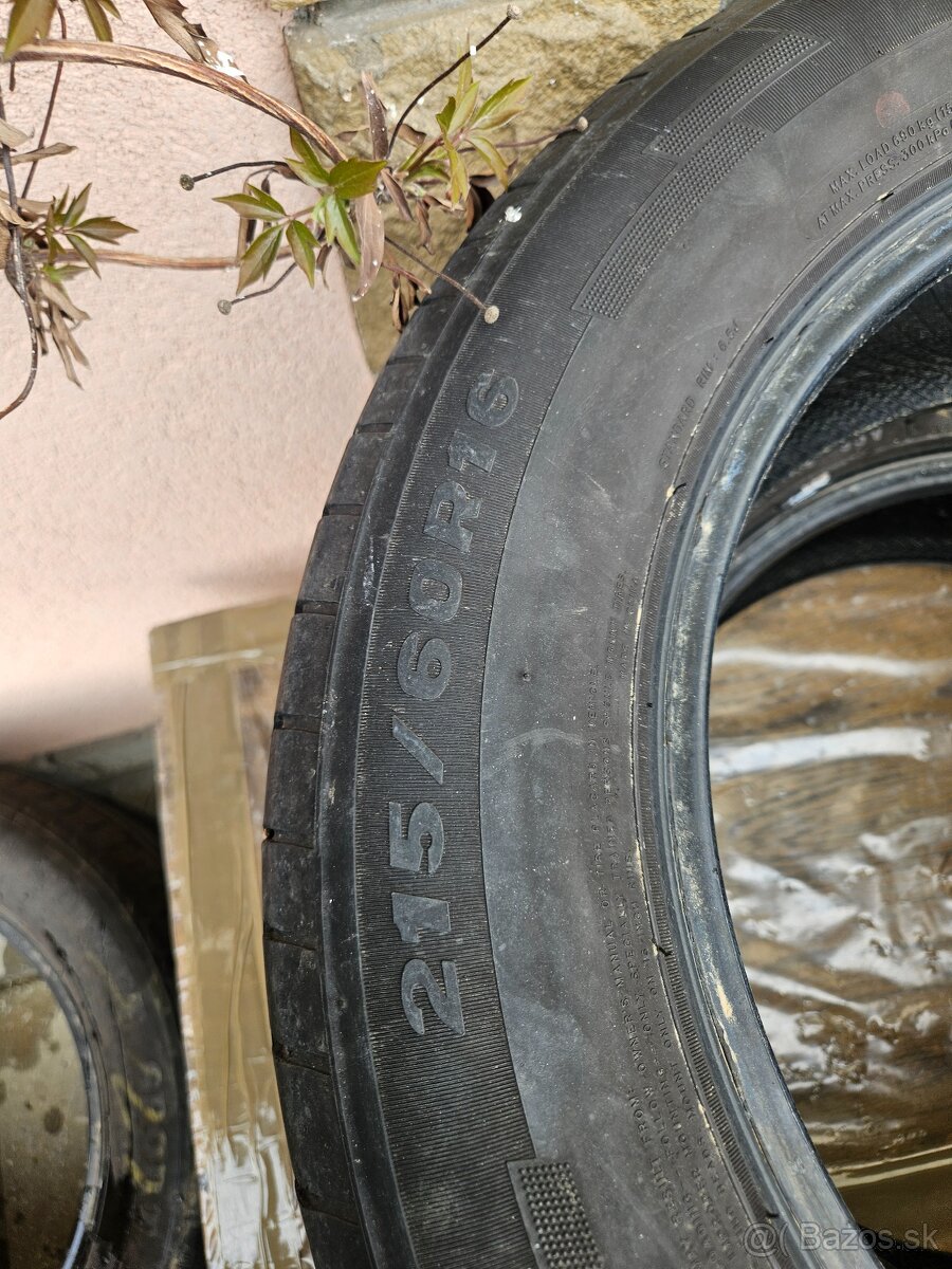 Letné pneu 215/60 R16