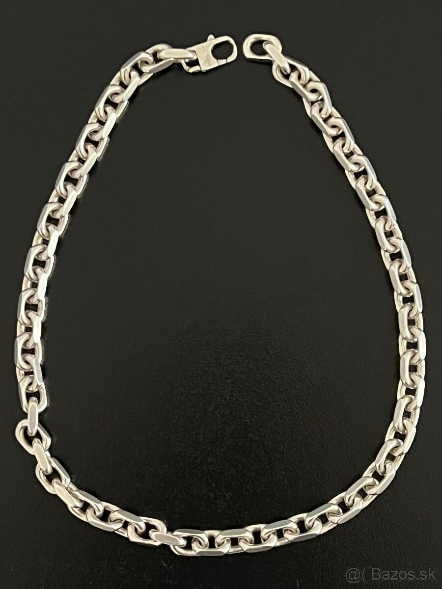 Strieborná reťaz ( 244,10 gramov )