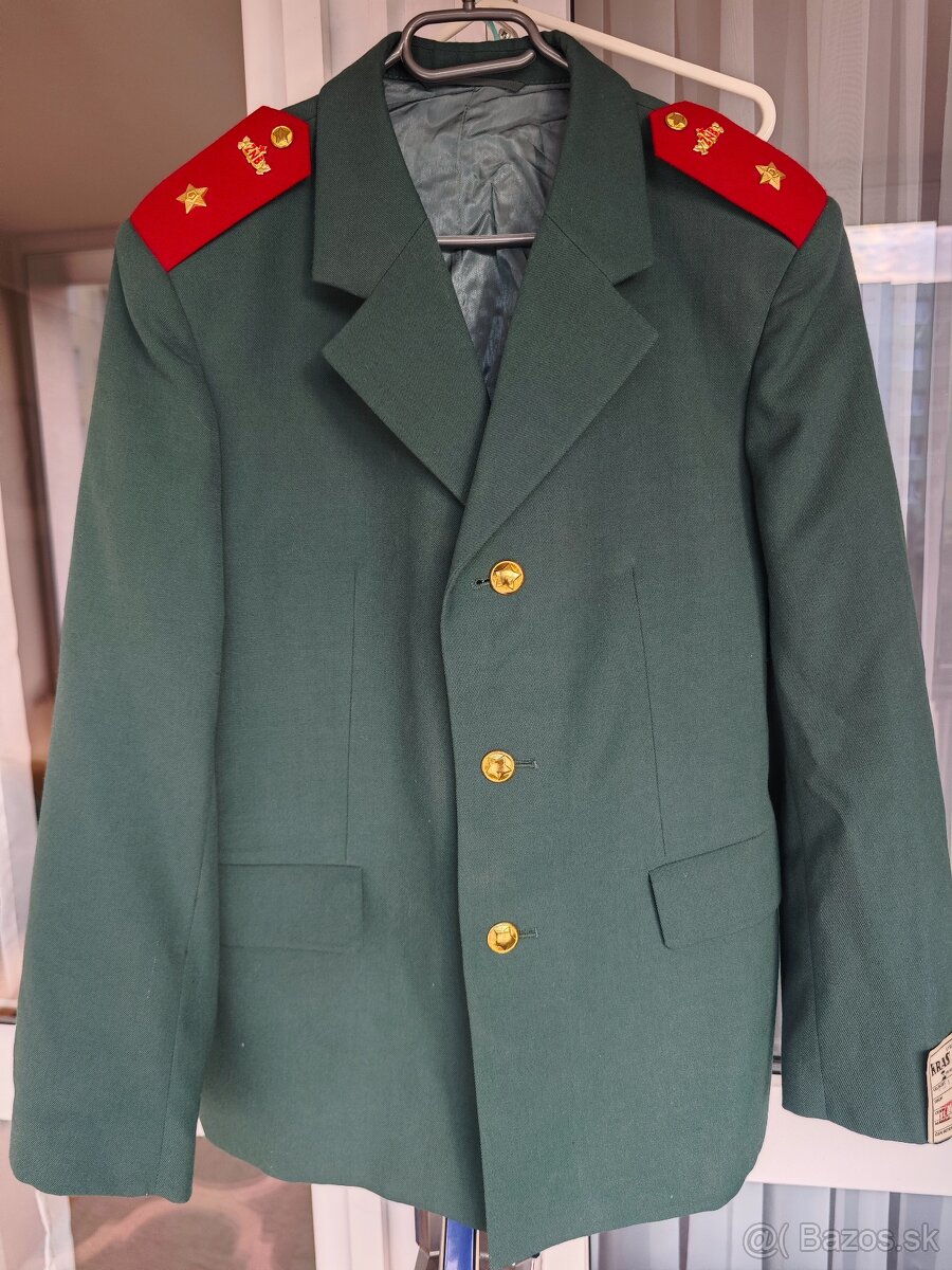 ČSSR uniformné sako ZNB - uloženka
