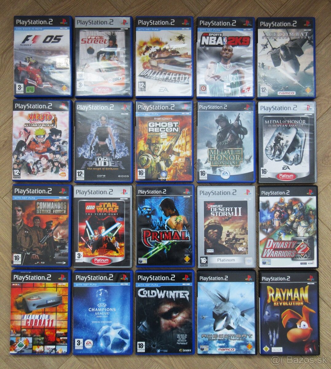 staré hry na PlayStation 2