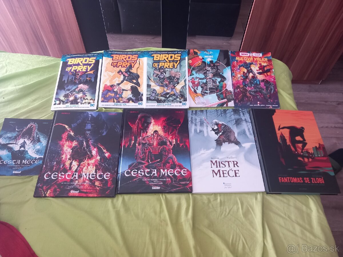 Predám rôzne komiksy