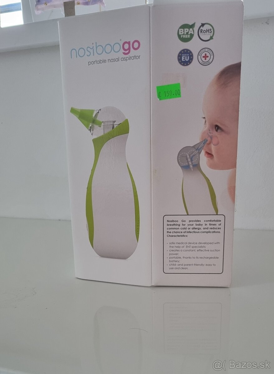 Nosiboo Go elektrická nosná odsávačka