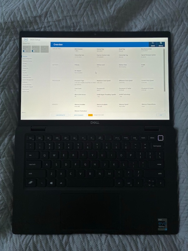 Dell Latitude 7420 14"/i5-1145g7 (4/8)/8/250/backlit