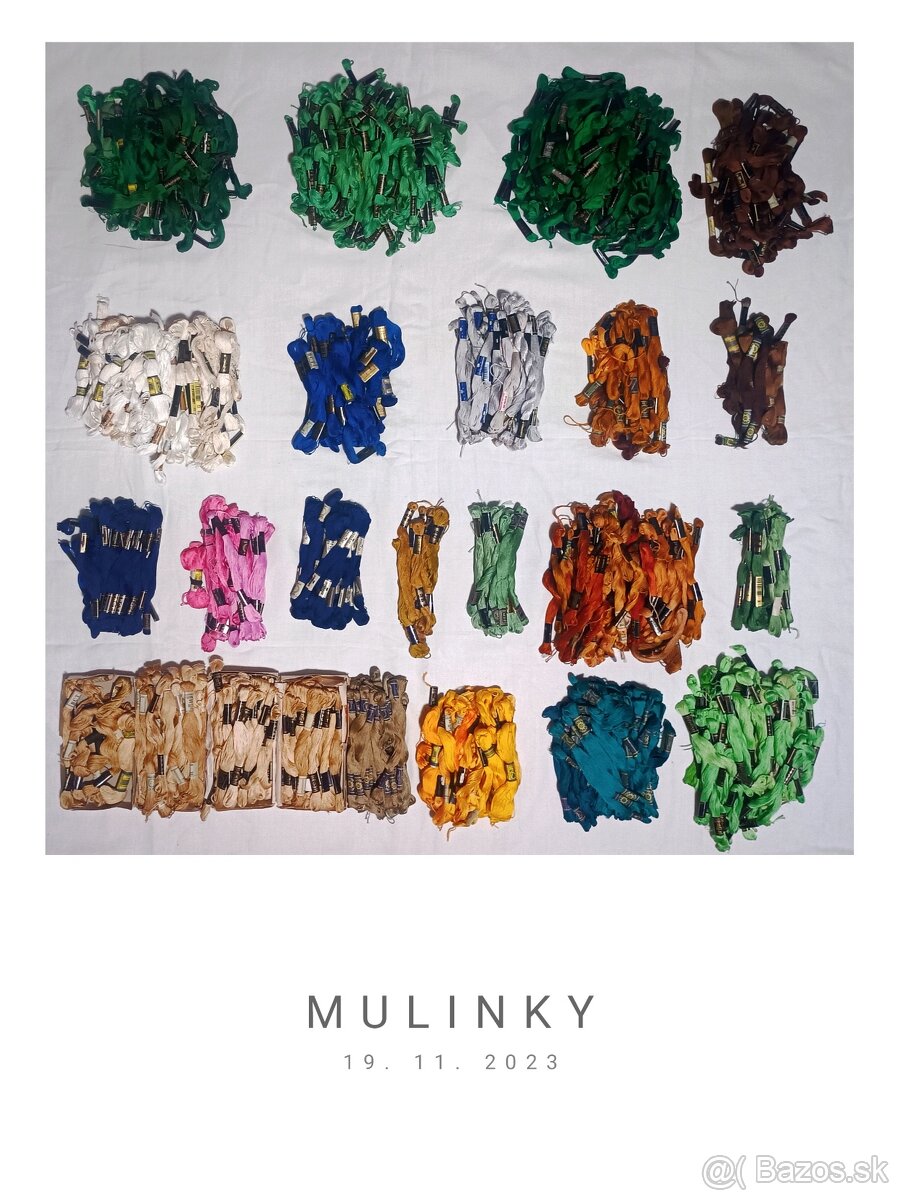 Mulinky/Bavlnky 1000ks