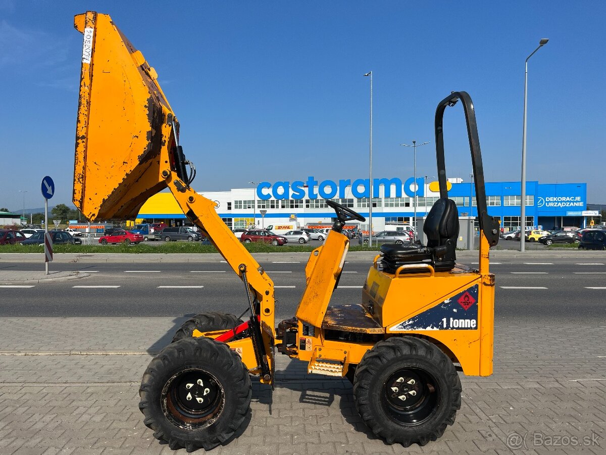 Dumper vyklapac Thwaites 1 Tonne, Terex, Wacker Neuson, 4x4