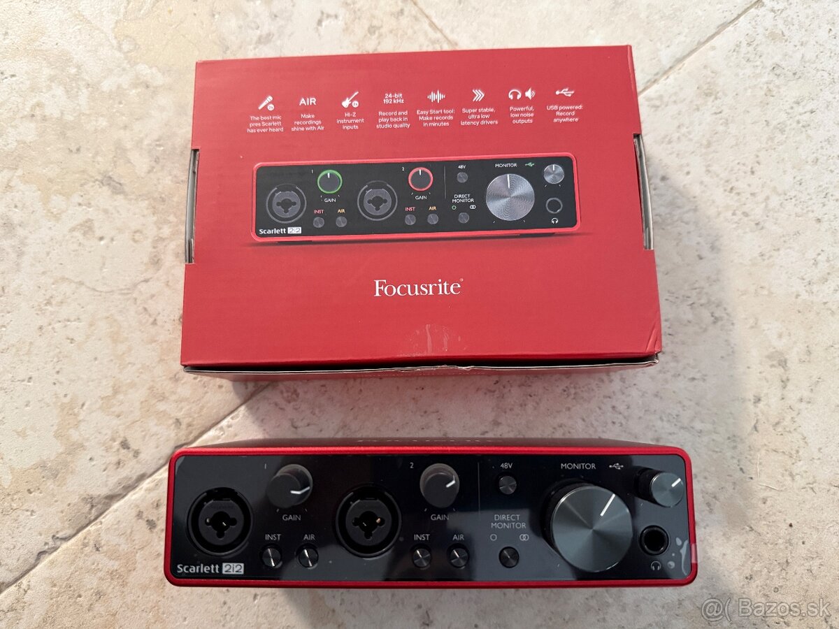 Focusrite scarlett 2i2 3rd Gen