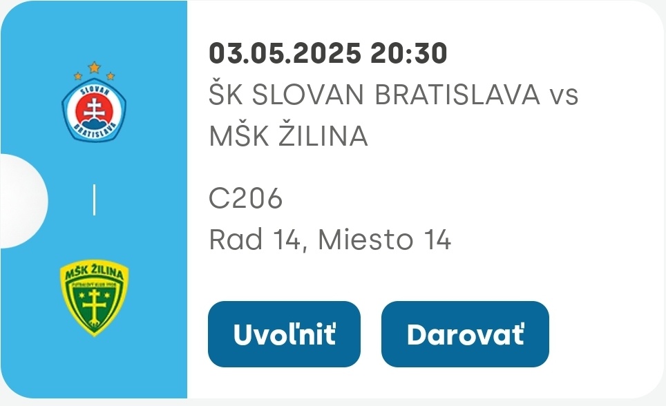 Slovan Bratislava vs MŠK Žilina oslava titulu