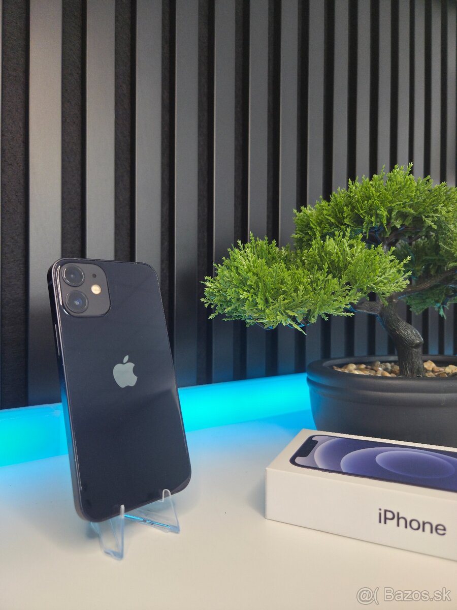 🌟 iPhone 12 Mini 128 GB Black | Záruka 1 Rok