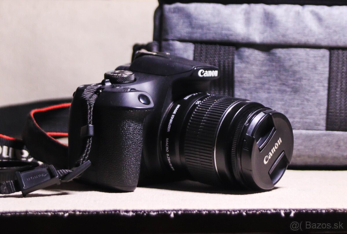 Foto set Canon EOS 2000D + 18-55mm IS objektív + brašňa