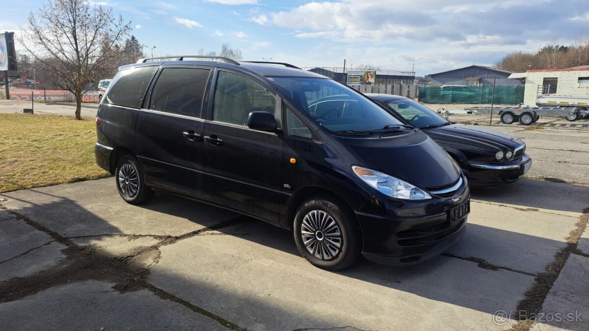 Toyota Previa 2.0 D-4D – 7 miest LEN 1500€