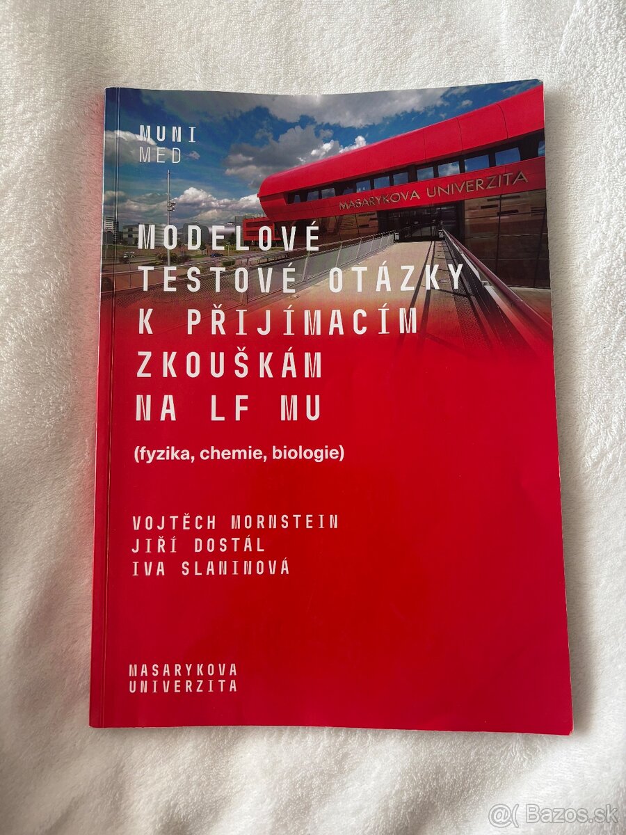 Modelové otázky k prijímacím skúškam na LF MU