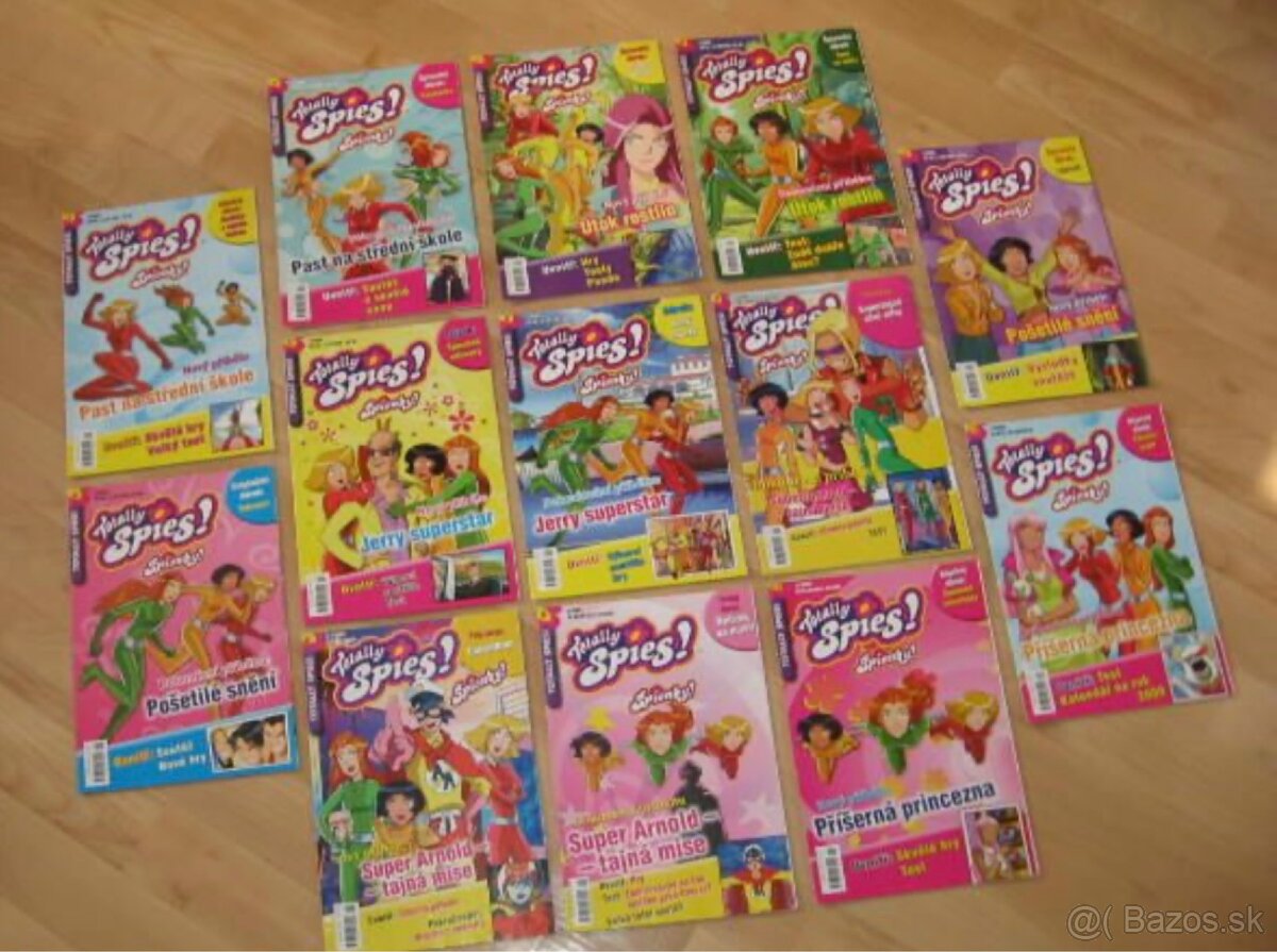 Kúpim časopisy Totally Spies špionky