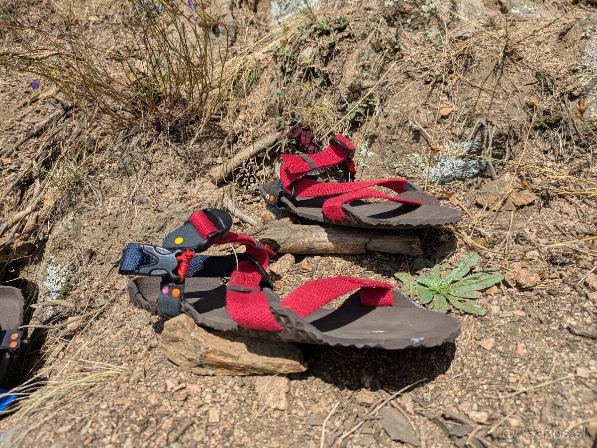 Ručne robené Barefoot sandále/šlapky