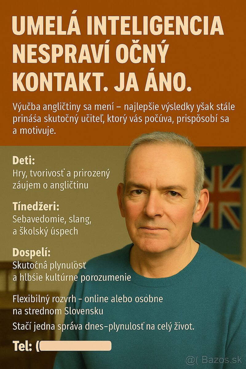 Brit vás naučí angličtinu tak, ako sa naozaj hovorí.