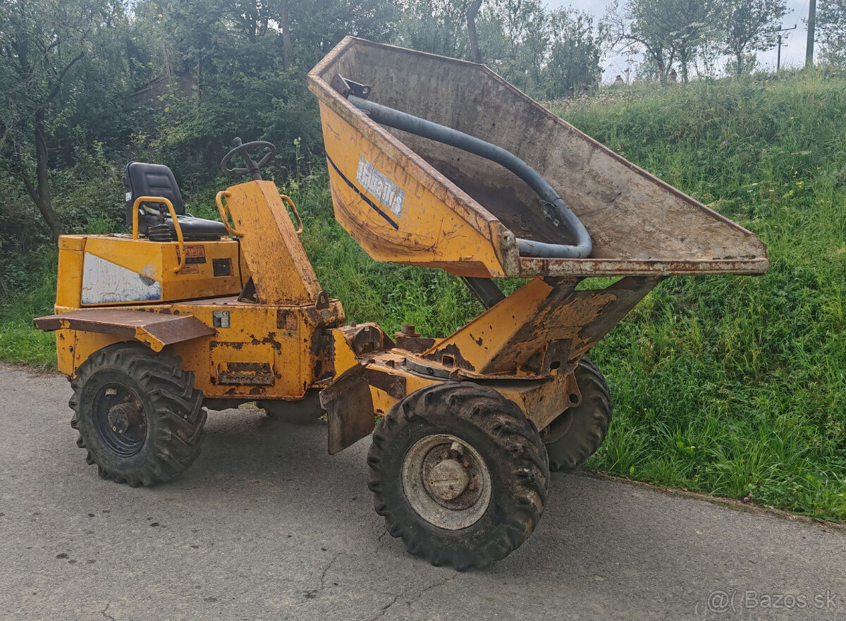 dumper / dampr thwaites 3t 4x4, 238 000kč + DPH