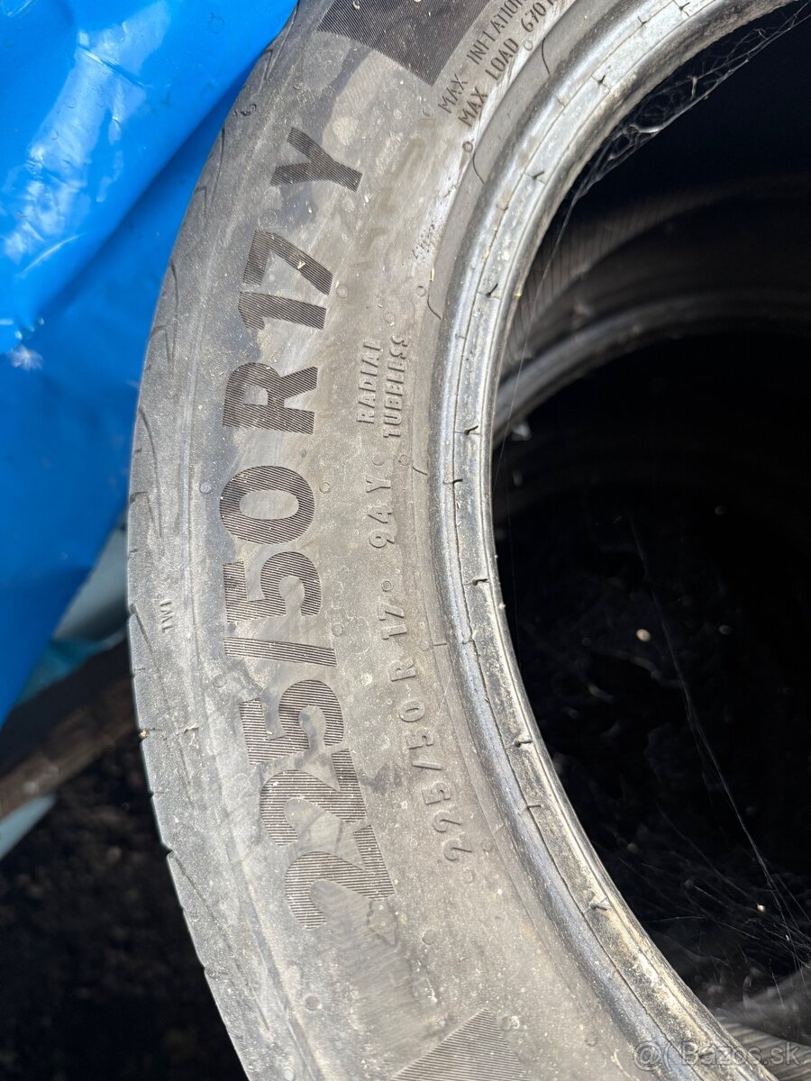 Continental 225/50r17 letné