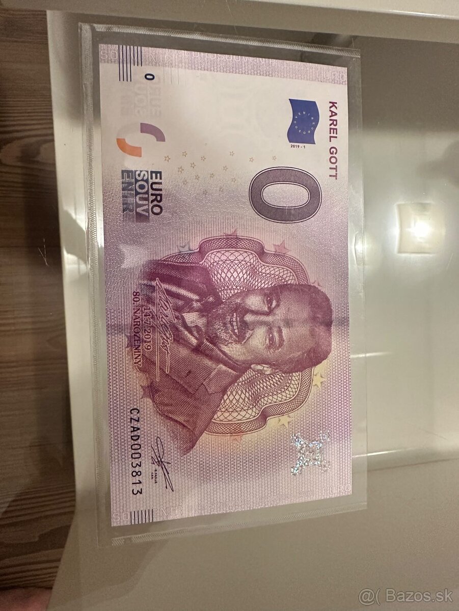 Bankovka Karla Gotta