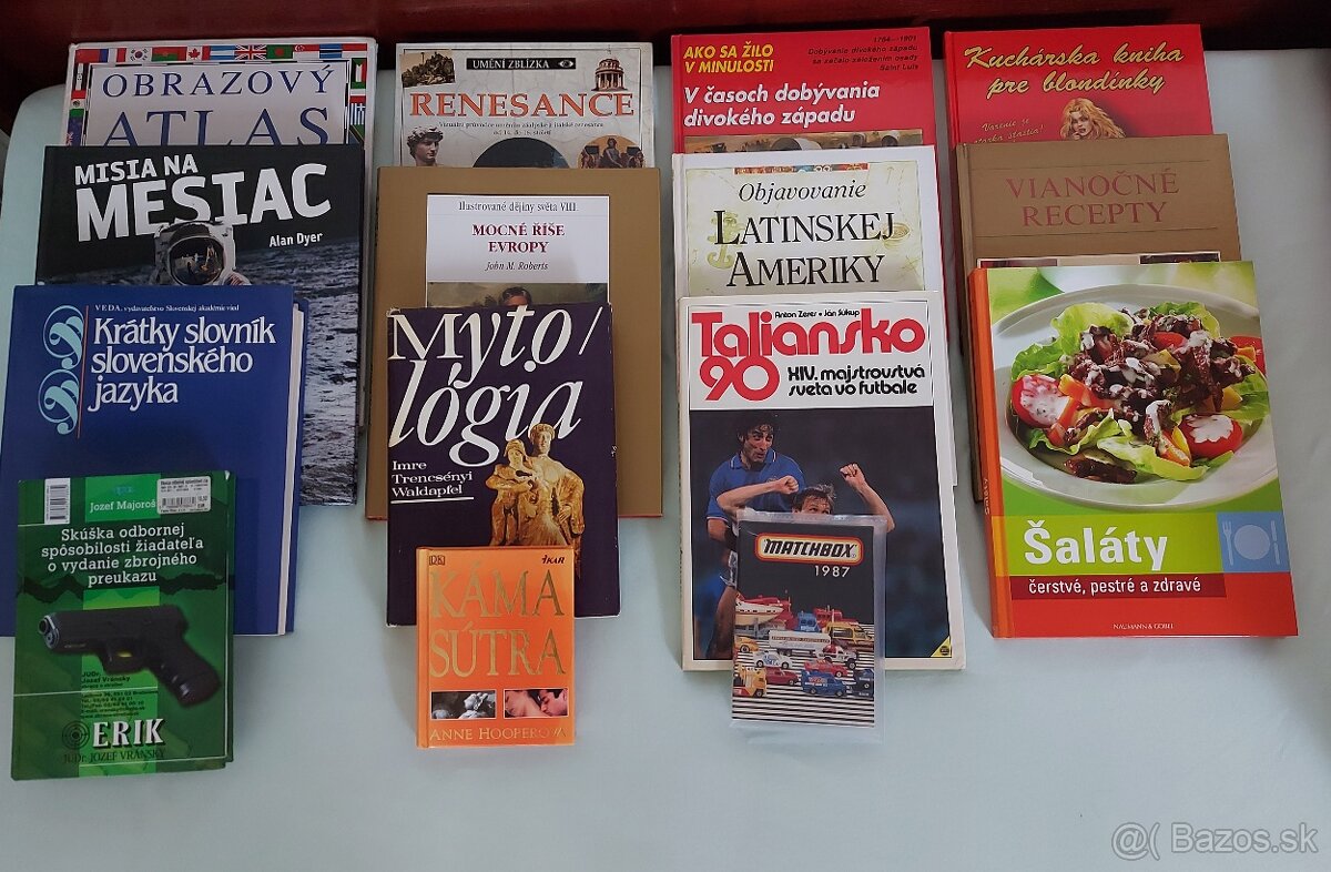 Knihy vo výbornom stave po 9EUR- väčší odber ZLAVA