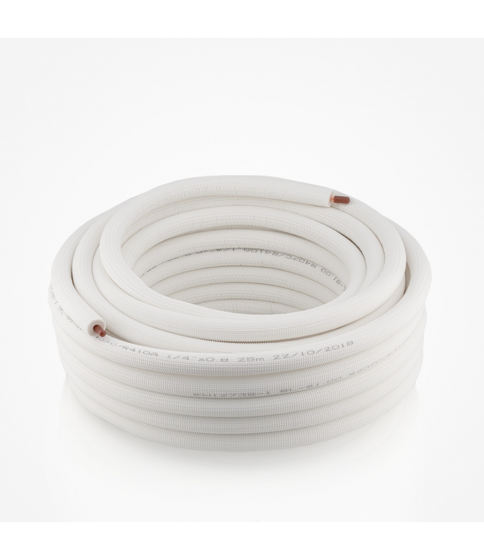 Izolované CU medené potrubie 1/4, 3/8, 1/2, 5/8