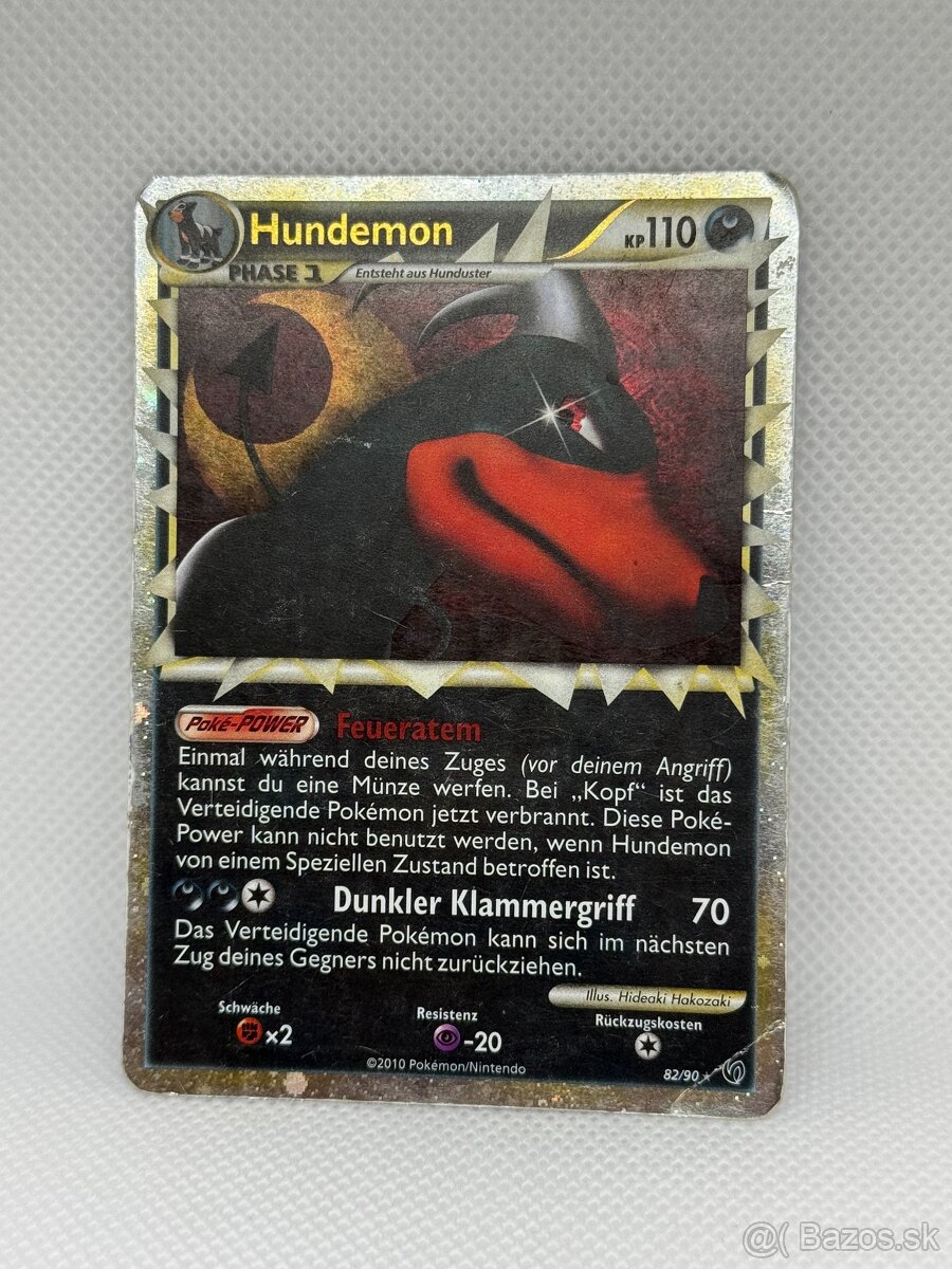 Pokémon karta Hundemon 82/90 – HP – ORIGINÁL