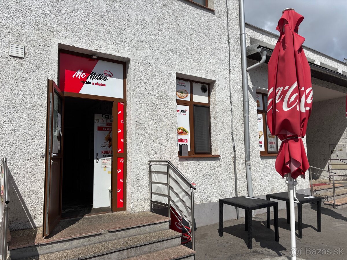 Odstúpim zabehnuté rýchle občerstvenie.