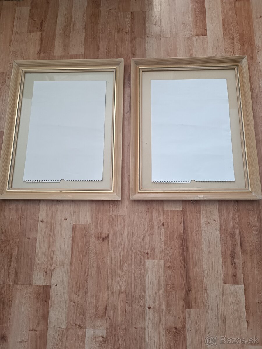 Rámy - na obrazy so sklom