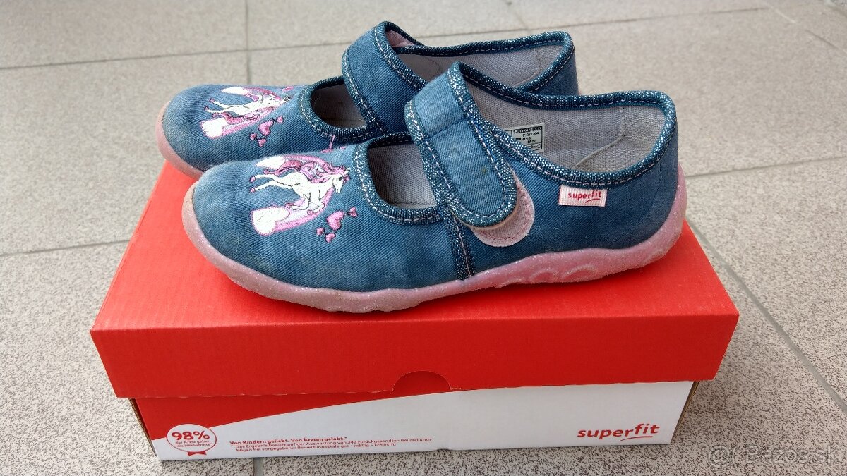 Superfit, prezuvky/aj ako topánky na von, veľ. 31