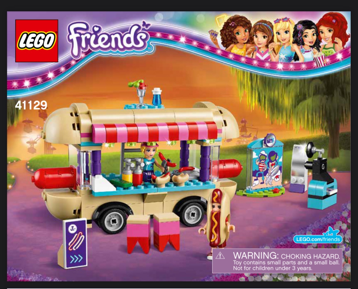 LEGO Friends 41129 – Amusement Park Hot Dog Van