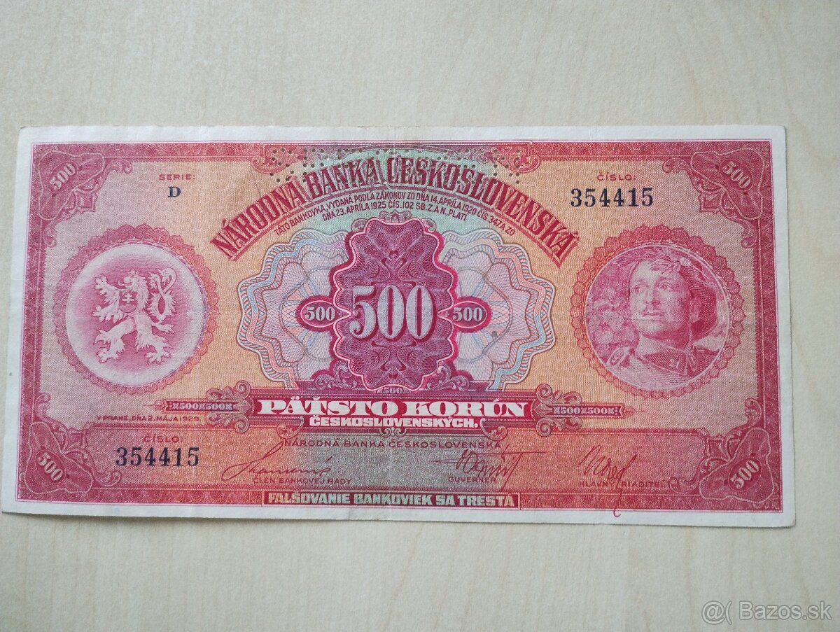 predám staré bankovky, rôzne