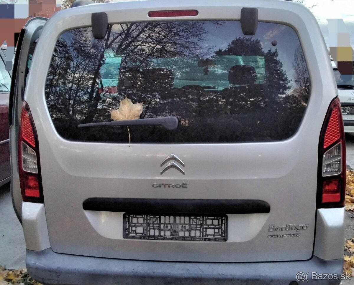 CITROEN BERLINGO 1.6 2013 predám MOTOR 5F01, PIATE DVERE