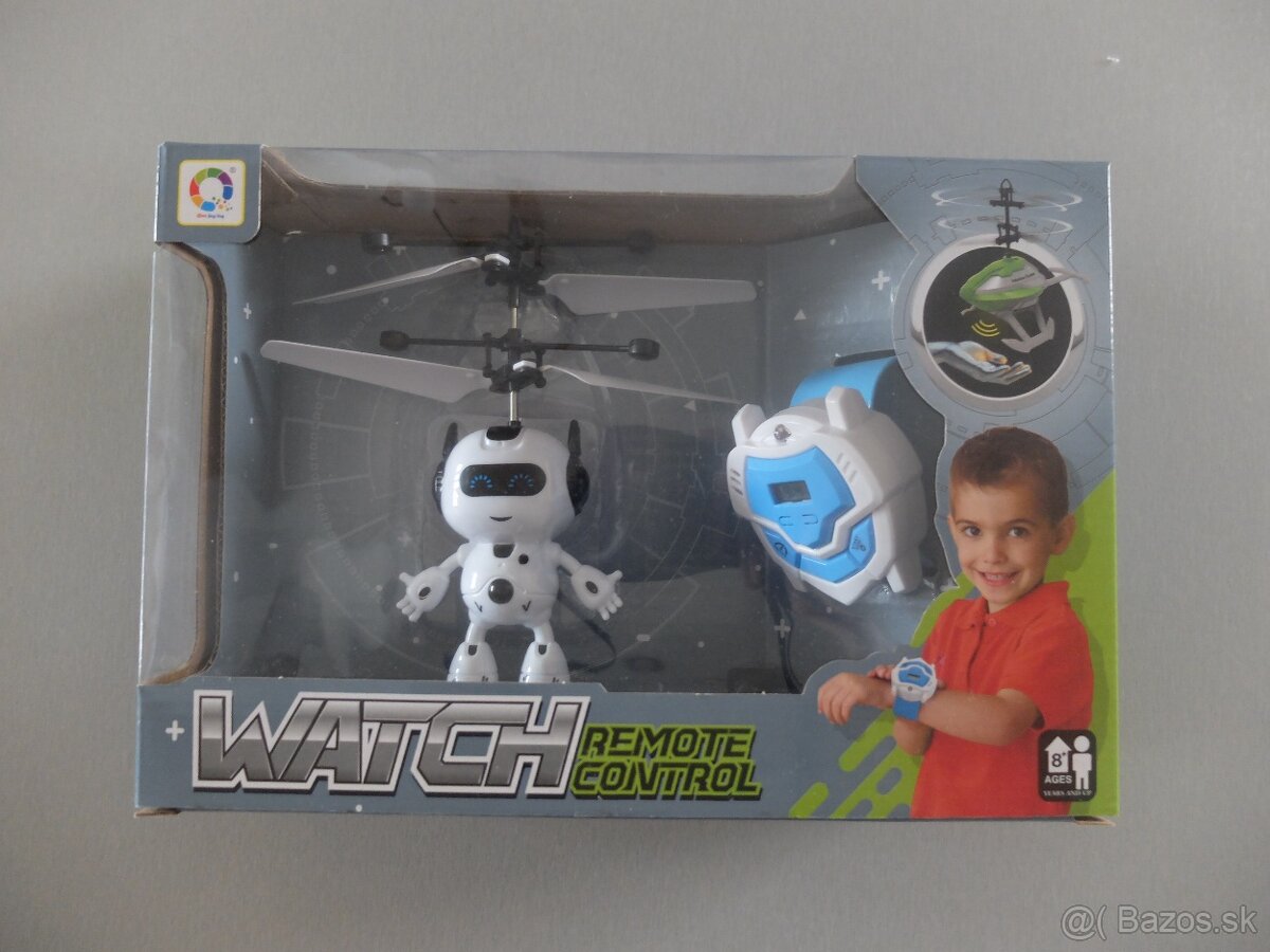 Remote control watch Robot ovládaný hodinkami
