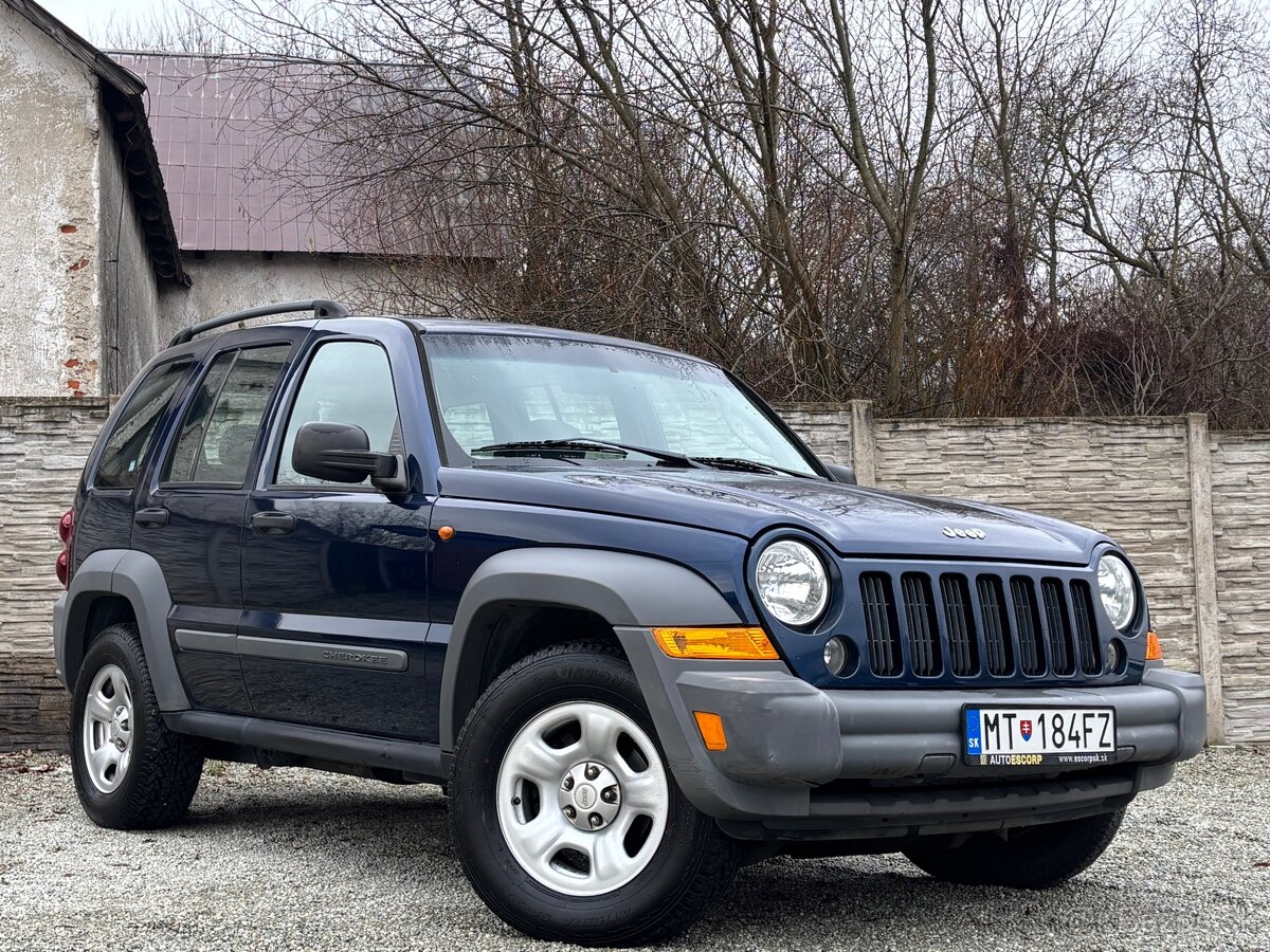 Jeep Cherokee 2.8 CRD 16V Sport A/T – 2006, 4x4, TOP stav