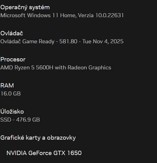 Predám / Vymením – Lenovo IdeaPad Gaming 3