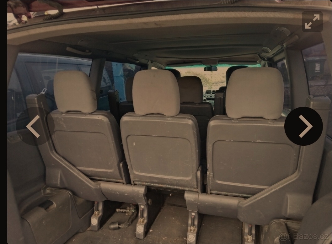 Trojsedacka Mercedes w638