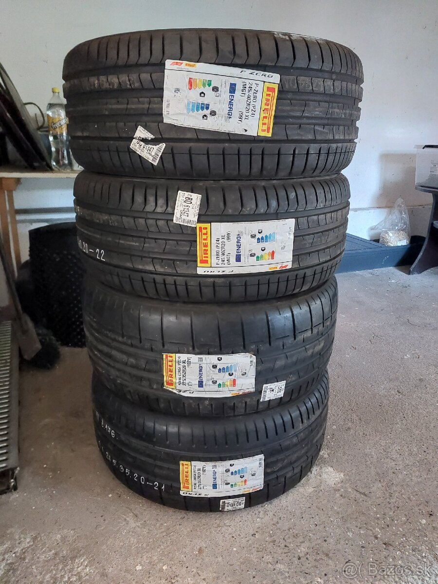 Pirelli Pzero 245/40R20 + 275/35R20