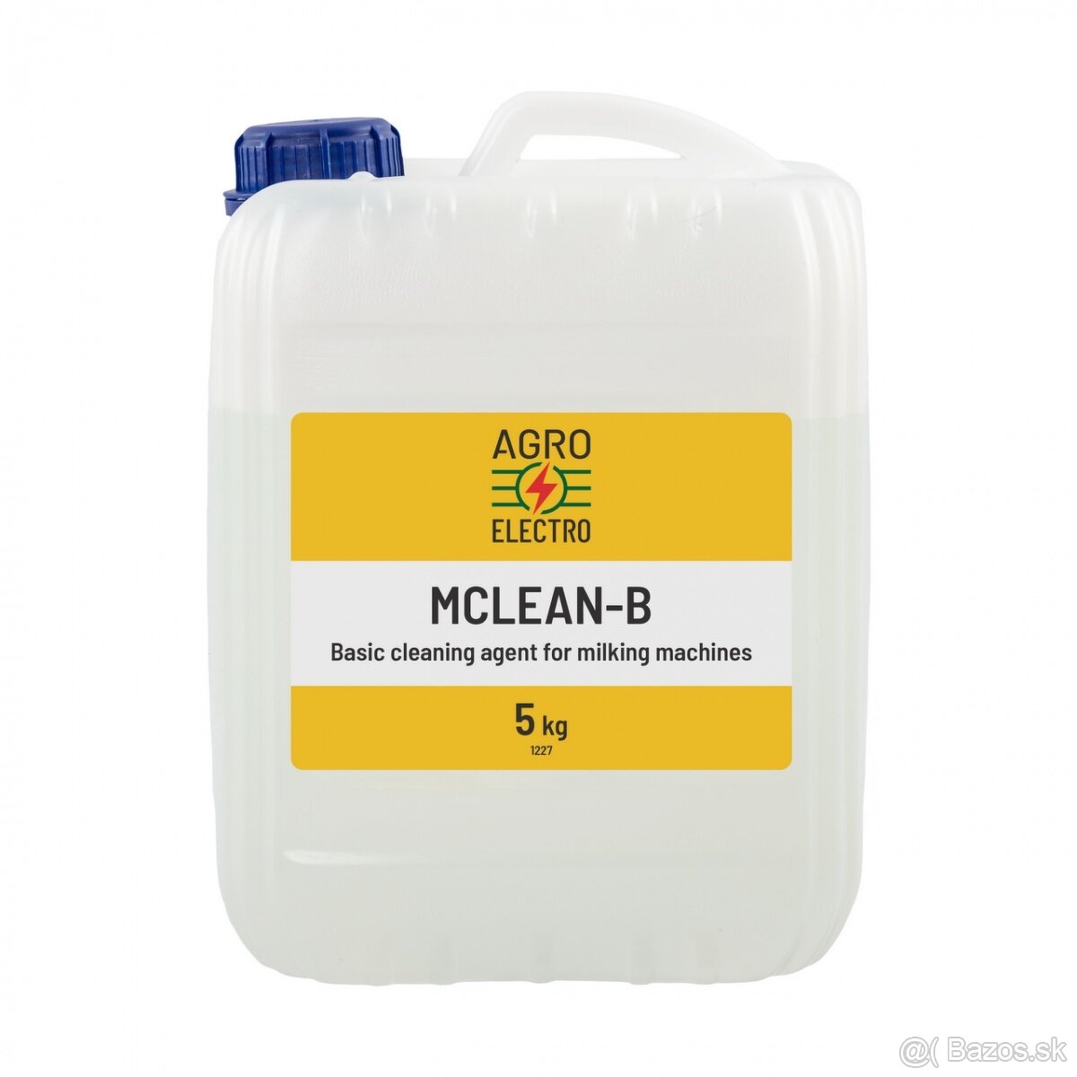 MCLEAN-B, lúhový čistiaci prostriedok- čistenie dojičky 5kg