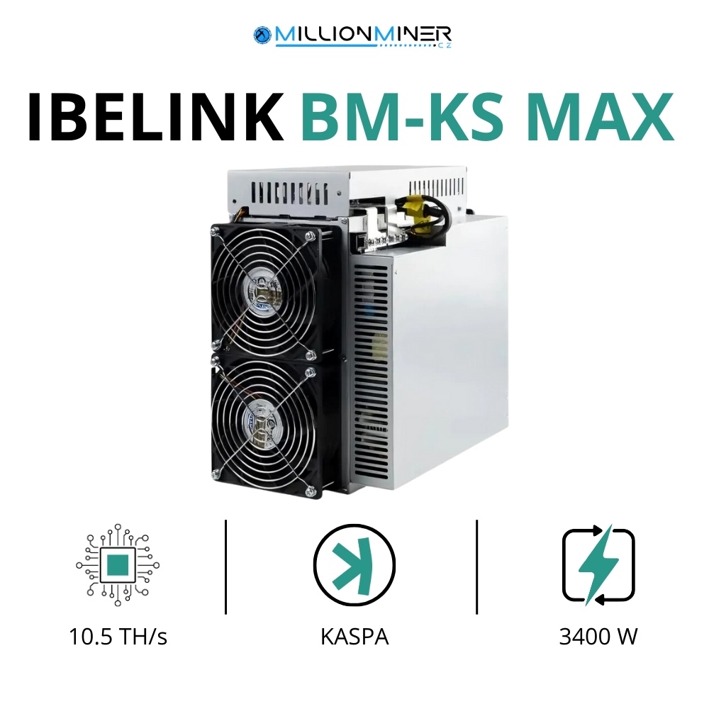 Časově omezená nabídka: iBelink BM-KS Max 10,5 TH/s