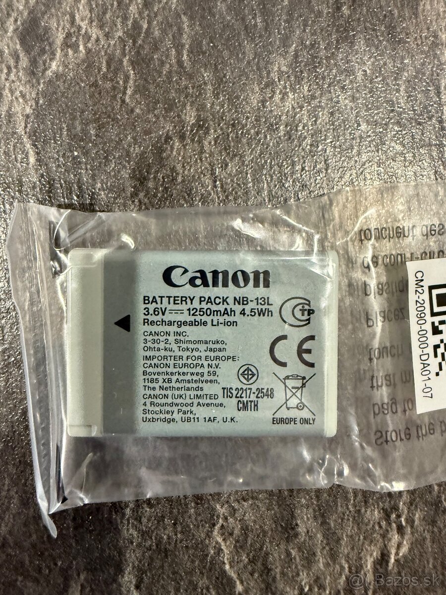 Canon Batéria NB-13L