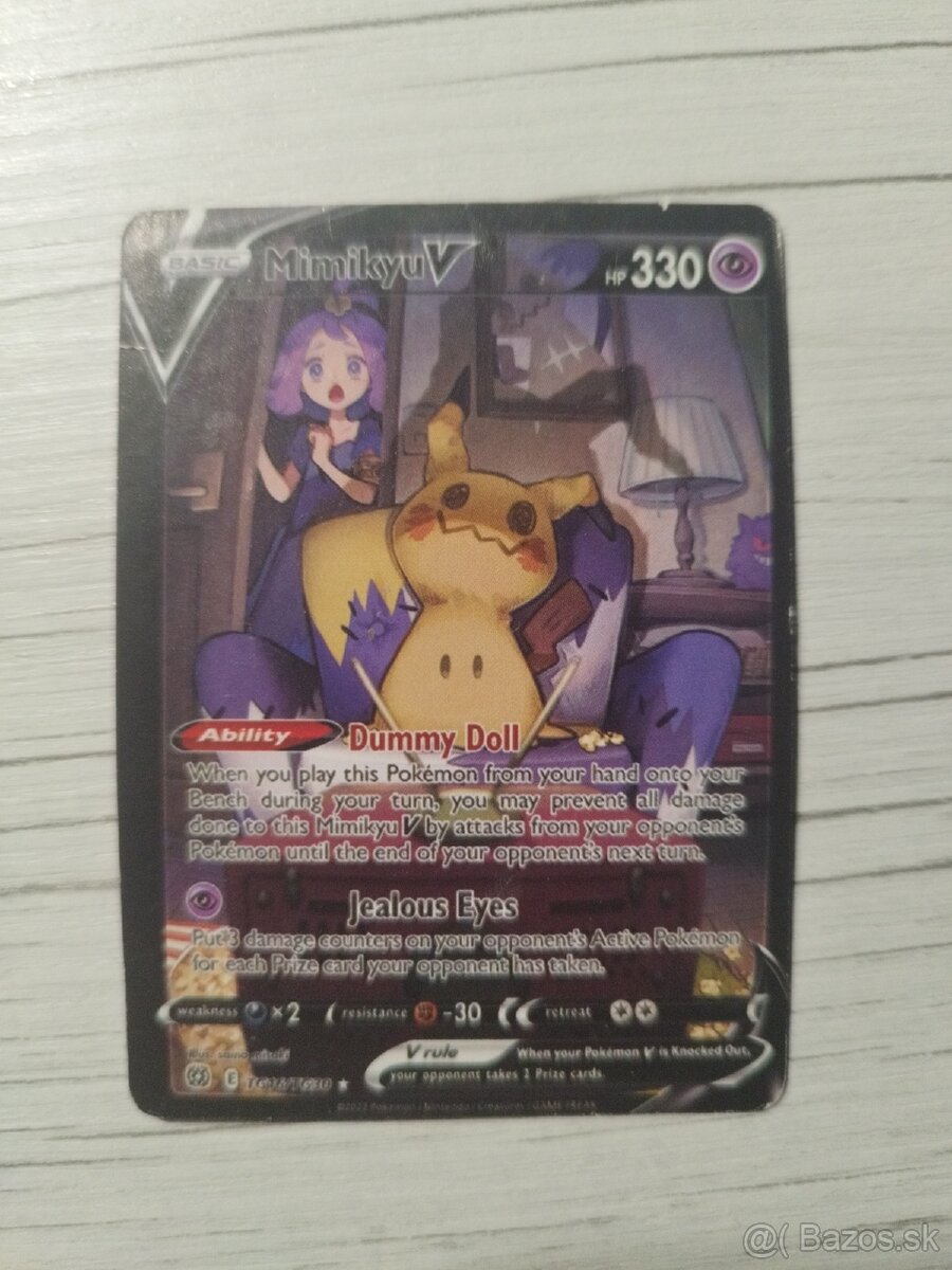Predávam kartu mimikyu
