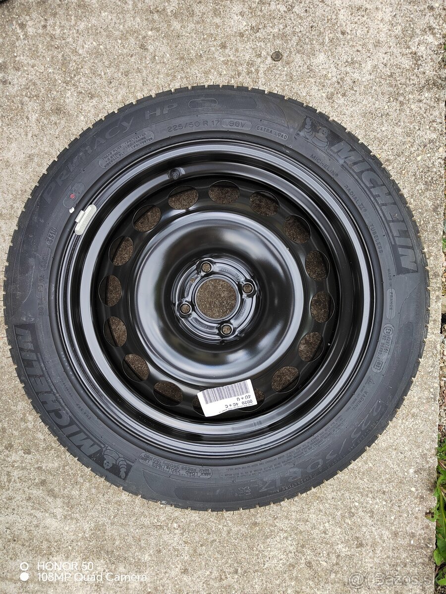 4x108 r17 nový disk+pneu