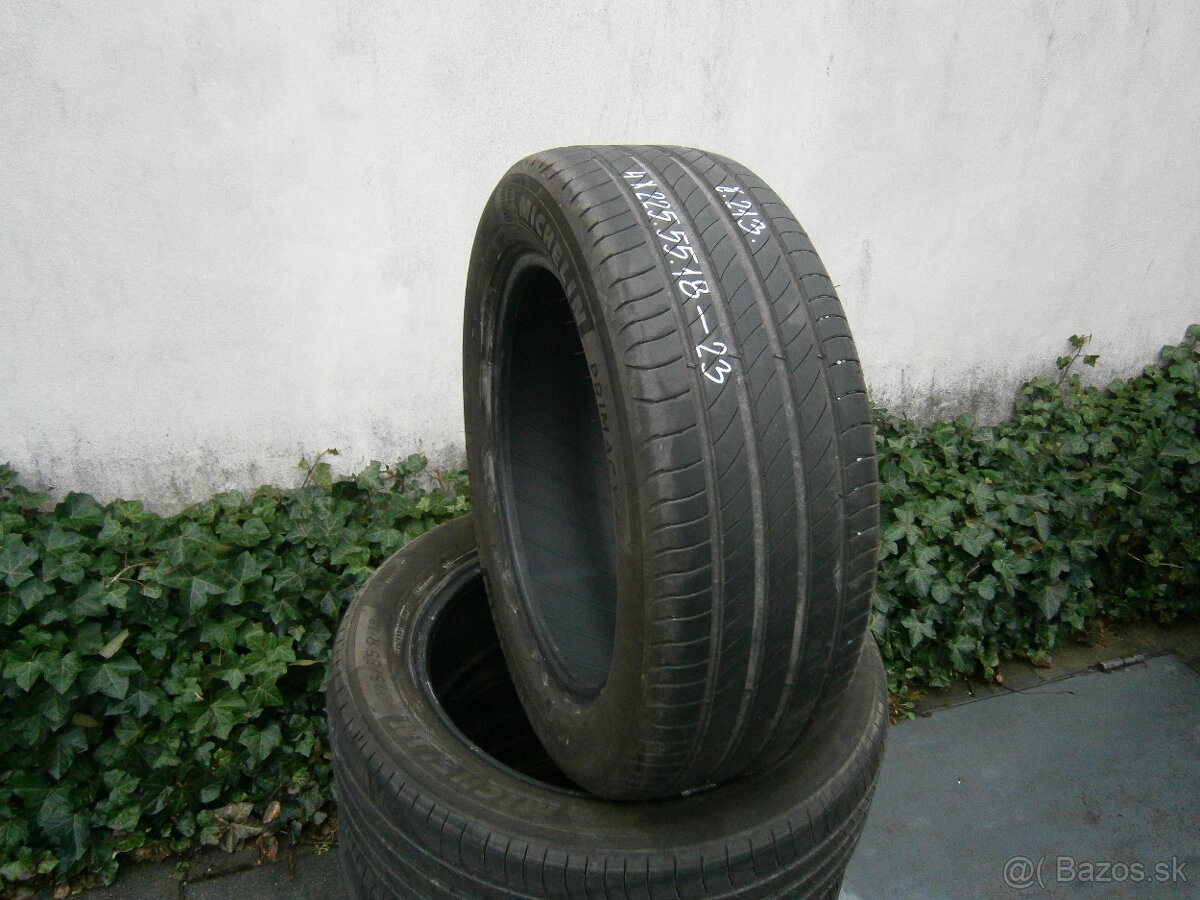 Predám 4x letné pneu Michelin 225/55 R18 102VXL