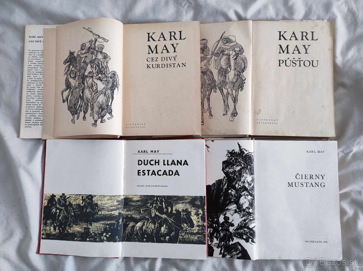 4x Karl May - sk