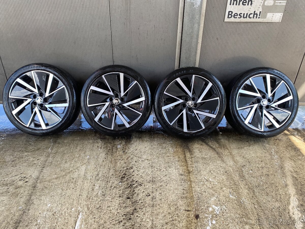 Original Skoda Scala disky 5x100 R18