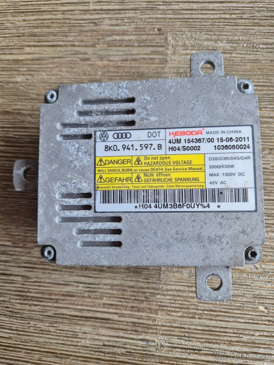 AUDI SKODA VW 8K0941597B RIADIACKA JEDNOTKA XENON